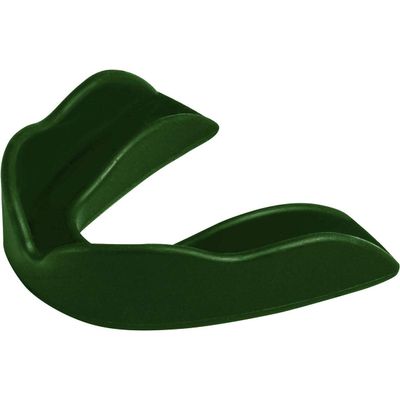 CHAMPRO Boil-and-Bite Strapless Mouthguards - 50 Pack, Adult, Forest Green