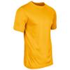 Champro Vision Lightweight Polyester T-Shirt Jersey, Youth X-Small, Gold view 1
