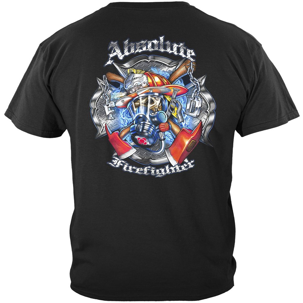 Fire Fighter Firefighter Shirt - Firefighters Red Line Tshirt - Fire Department - Tees-ADD106-FF2050-4XL