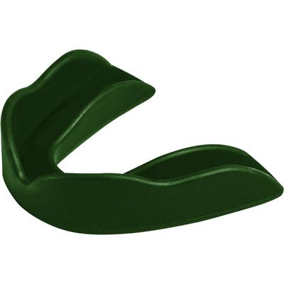 Champro Boil-and-Bite Strapless Mouthguards - 50 Pack, Youth, Forest Green