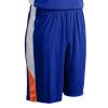 Champro Rebel Polyester Basketball Short, Youth Large, Royal, Orange, White view 1