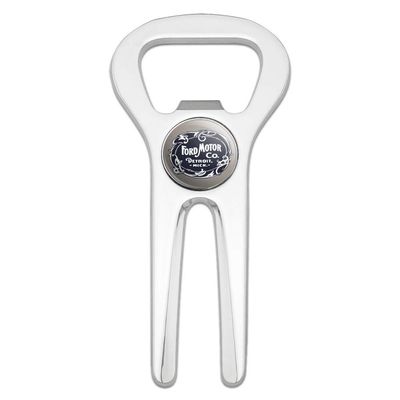GRAPHICS & MORE Ford Motor Company Vintage Logo Golf Golfing Divot Repair Tool Bottle Opener