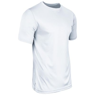 Champro Vision Lightweight Polyester T-Shirt Jersey, Youth Large, White