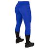 Champro Fireball Low-Rise Knicker-Style Fastpitch Softball Pants in Solid Color with Reinforced Knees view 2