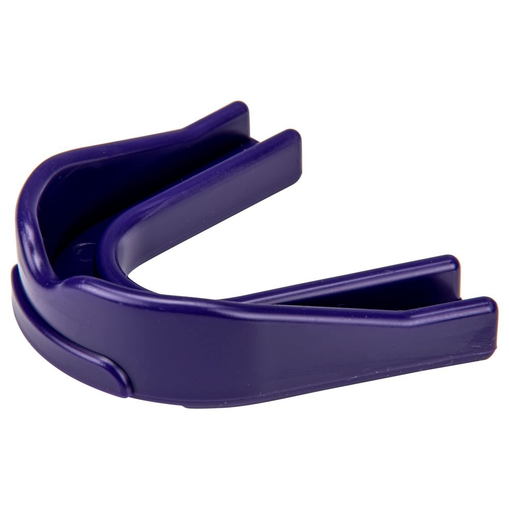 CHAMPRO Boil-and-Bite Strapless Mouthguards - 50 Pack, Adult, Purple