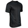 Champro Men's Standard Vision Lightweight Polyester T-Shirt Jersey, Black, Adult Small view 1