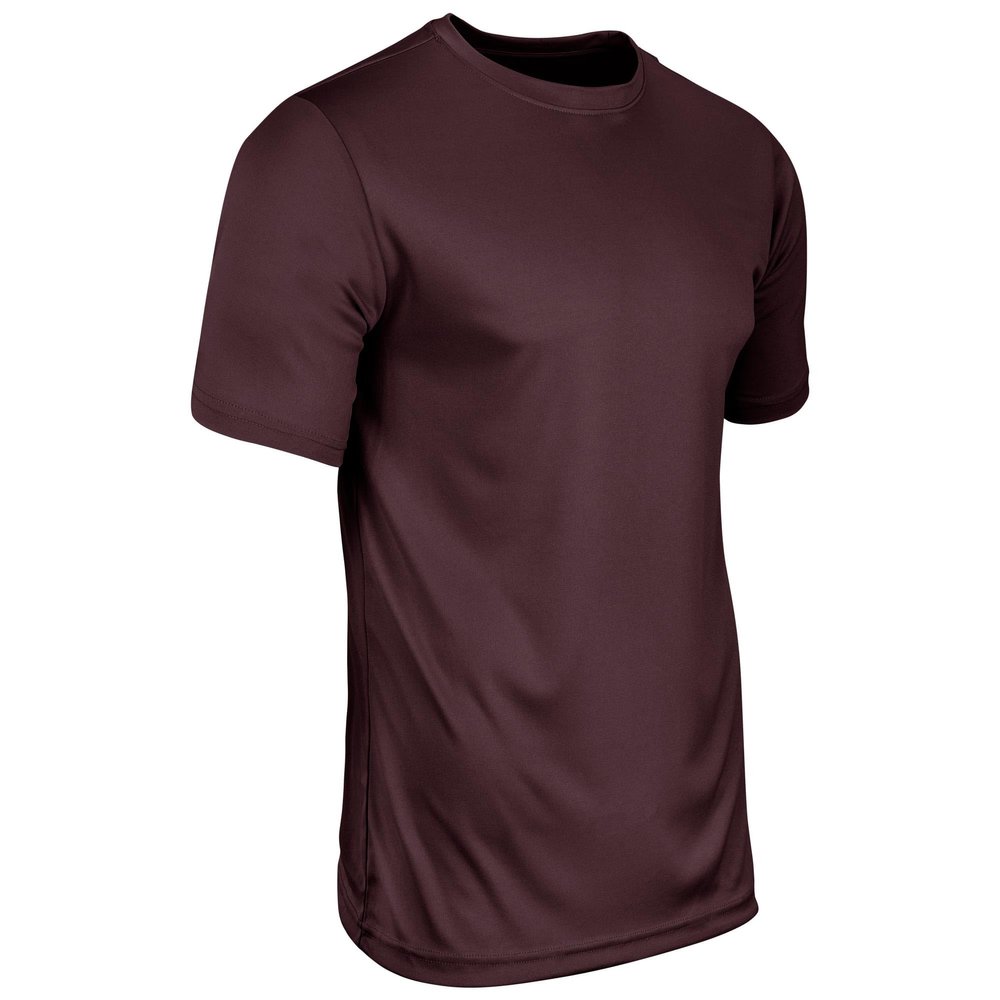 Champro Vision Lightweight Polyester T-Shirt Jersey, Adult 2X-Large, Maroon