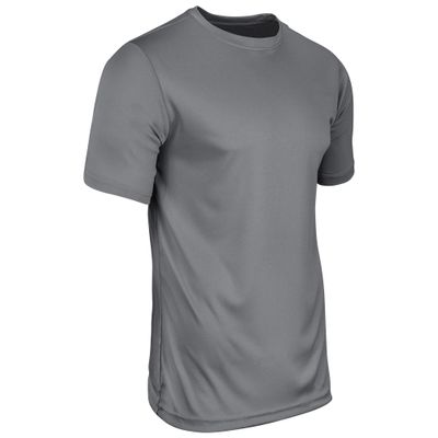 Champro Vision Lightweight Polyester T-Shirt Jersey, Youth Large, Charcoal