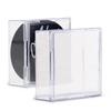 BCW Hockey Puck Display Case  Crystal Clear Stackable Puck Holder with 2-Piece Snap Design | Regulation Hockey Puck Case Display - 2 ct view 1