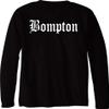 Bompton Monogrammed Compton Standard Size Long Sleeve Tee Shirt - XX-Large Red view 1