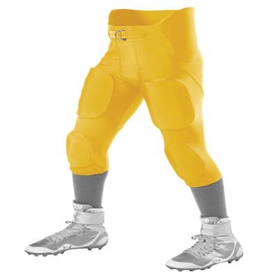 Alleson Athletic Power Spandex Integrated Football Pant Gold