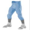 Alleson Athletic Boys Integrated Football Pant - Premium Comfort & Durability for Young Athlete 9Z Columbia Blue view 1