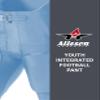 Alleson Athletic Boys Integrated Football Pant - Premium Comfort & Durability for Young Athlete 9Z Columbia Blue view 4