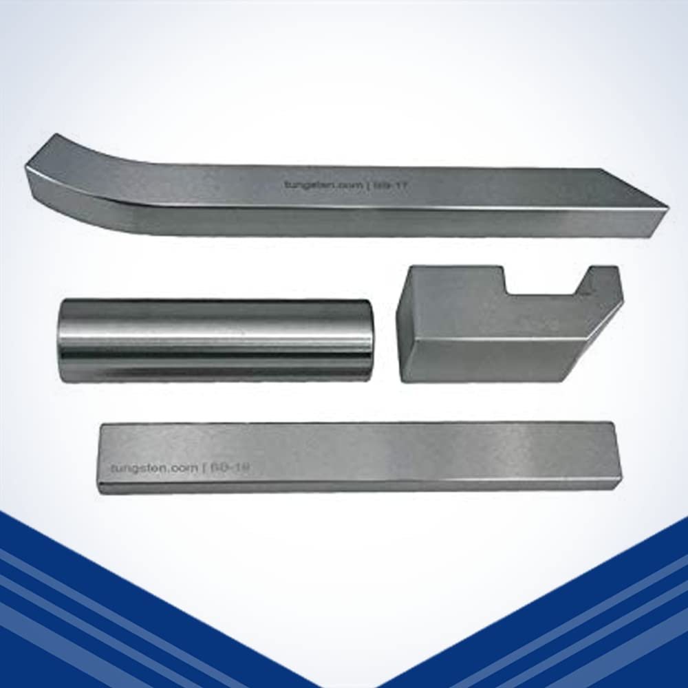 Tungsten Bucking Bar Expert Set (4 Pieces) - BB-13, 17, 19, and Round Bar