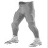 Alleson Athletic Power Spandex Integrated Football Pant Silver view 1