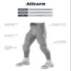 Alleson Athletic Power Spandex Integrated Football Pant Silver view 3