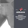 Alleson Athletic Power Spandex Integrated Football Pant Silver view 4