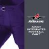 Alleson Athletic Power Spandex Integrated Football Pant Purple view 4