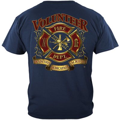 Bunker Gear Firefighter Tshirts for Men V1ADD128-FF2085-4XL