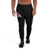 ampelmannchen on Crosswalk Men's Joggers White view 2