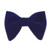 Lovacely Mens Oversized Velvet Bow Tie Solid Color Formal Tuxedo Pre-Tied Big Bowtie 220513 view 1
