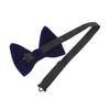 Lovacely Mens Oversized Velvet Bow Tie Solid Color Formal Tuxedo Pre-Tied Big Bowtie 220513 view 2