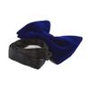 Lovacely Mens Oversized Velvet Bow Tie Solid Color Formal Tuxedo Pre-Tied Big Bowtie 220513 view 3