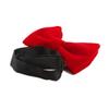 Lovacely Mens Oversized Velvet Bow Tie Solid Color Formal Tuxedo Pre-Tied Big Bowtie 220512 view 3