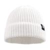 JANGANNSA Simple Knitted Baby Beanie Hip-Hop Boys Winter Hat Toddler Kids Bonnet for Girls 0-5Y (Black+Light Gray+White, S) view 2