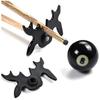 DGZZI Moosehead Bridge Head Black Plastic Slip-On Moosehead Bridge Head for Billiard Pool Cue Stick view 3