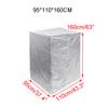 dDanke Treadmill Cover Sports Running Machine Protective Folding Dust Cover for Outside Rain & Sunshine Resistance (Silver,S,160x95x110cm) view 3