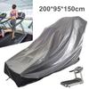 dDanke Treadmill Cover Sports Running Machine Protective Folding Dust Cover for Outside Rain & Sunshine Resistance (Silver,L,200x95x150cm) view 2