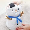 Christmas Blanket Character Fleece Warm to Knee Shoulder Cold Weather Winter Outdoor Blanket for Kids Little Boys and Girls Adults, Snowman view 2