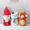 Christmas Blanket Character Fleece Warm to Knee Shoulder Cold Weather Winter Outdoor Blanket for Kids Little Boys and Girls Adults, Snowman view 4