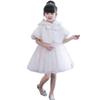 LeJulyeekay Kids Girls Faux Fur Bolero Jacket Princess Cardigan for Wedding Party Dress up view 1