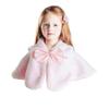 LeJulyeekay Kid Cozy Faux Fur Capelet Flower Girl Bolero Shrug Shawl Party Princess Fur Cape view 1