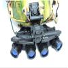 FMA Dummy Devgru GPNVG-18 DE (Dark Earth) for Display Helmet Airsoft Cosplay (Black) view 2
