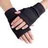 RUIXIB Women Men Fleece Fingerless Gloves Winter Warm Half Finger Gloves Half Mitten view 4