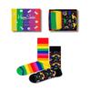 Happy Socks Pride Gift Box Bright Combo Men's Shoe Size 8-12 view 1