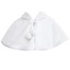 LeJulyeekay Girls Princess Faux Fur Wrap Shawl Flower Girls Bolero Shrug Princess Party Cape view 1