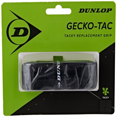 Dunlop Sports Gecko Tac Tennis Replacement Grip, Black