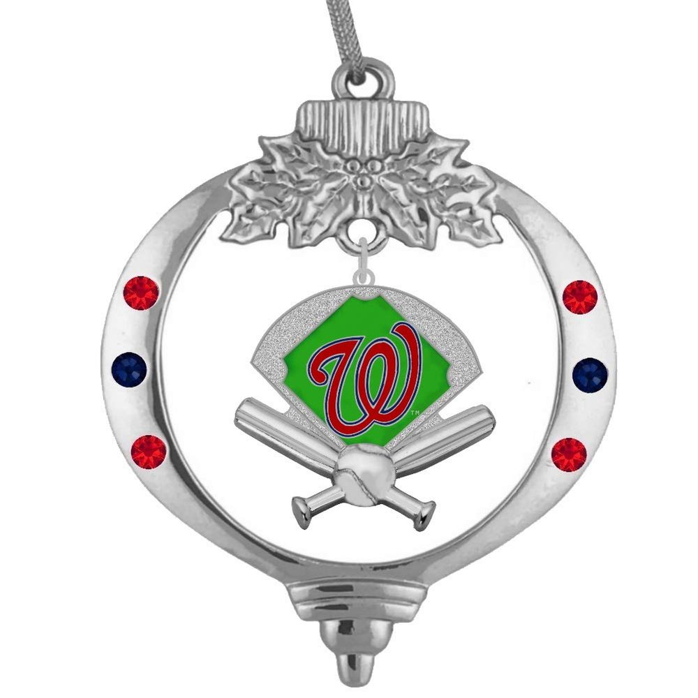 Baseball Field Christmas Ornament