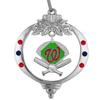 Baseball Field Christmas Ornament view 1