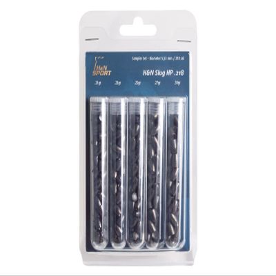 HandN Slug HP Sampler .218 Cal. 5 Types