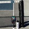 Vulcan | V550 Pickleball Paddle | Hybrid Performance | Polypropylene Core - Carbon Fiber Surface | USAP Approved | Black Entropy view 4
