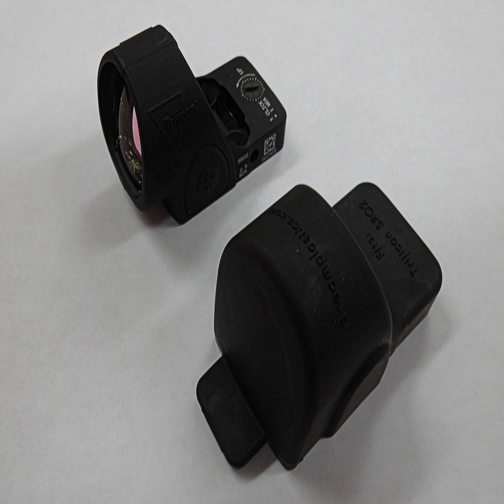 Dream Plastics Scope Cover for Trijicon SRO (2 Pack) Made in The USA!