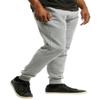 Knocker Men's Heavy Fabric Cotton Blend Fleece Jogger Pants (S, Heather Grey) view 2