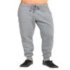 Knocker Men's Heavy Fabric Cotton Blend Fleece Jogger Pants (S, Heather Grey) view 3