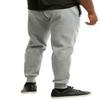 Knocker Men's Heavy Fabric Cotton Blend Fleece Jogger Pants (S, Heather Grey) view 4
