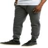 Knocker Men's Heavy Fabric Cotton Blend Fleece Jogger Pants (XL, Charcoal Grey) view 2
